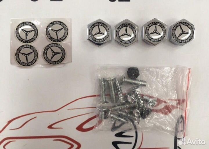 Болты для крепления номеров Mercedes