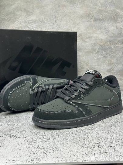 Nike Air Jordan 1 Travis Scott Black Phantom