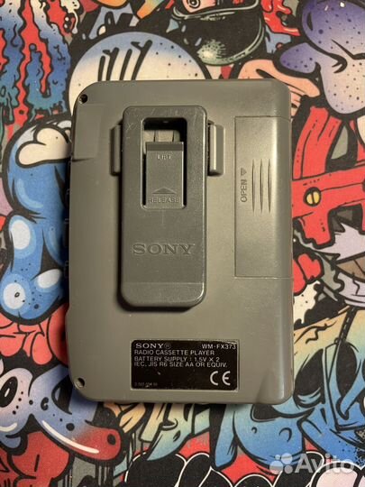 Кассетный плеер sony walkman wm fx373