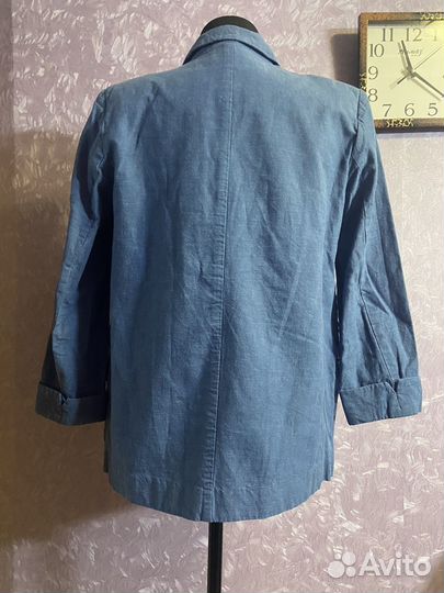 Льняной пиджак женский