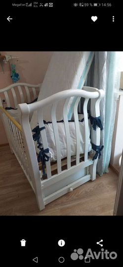 Детская кровать Можга Аэлита888 с ортопед.матрасом