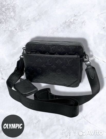 Сумка louis vuitton 3 в 1 мужская