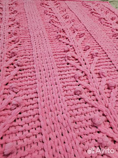 Плед детский плюшевый