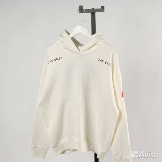 Худи Cav Empt №1 белое