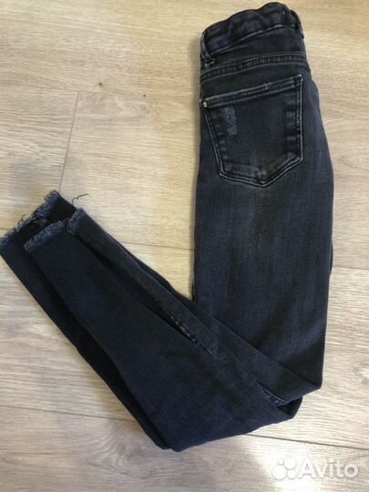 Джинсы skinny zara для девочки 152