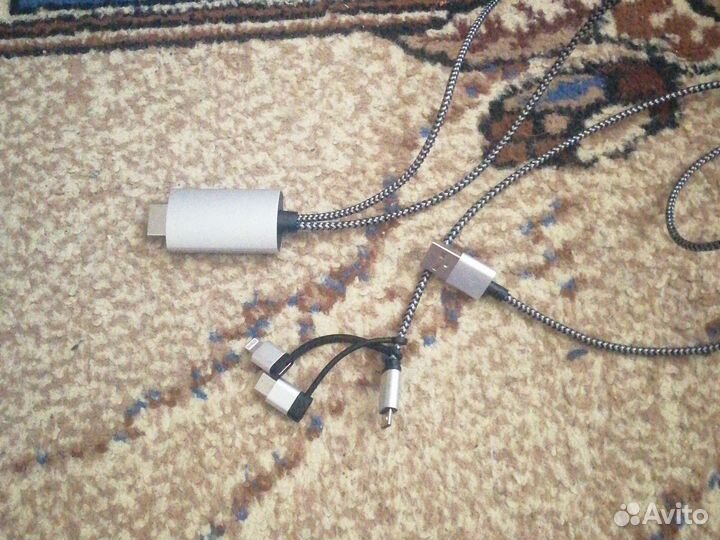 Переходник с usb (type c) на Hdmi