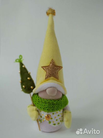 Новогодний гномик, 30 см