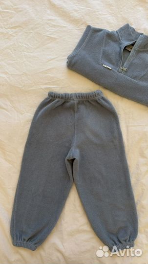 Штаны флисовые lime детские