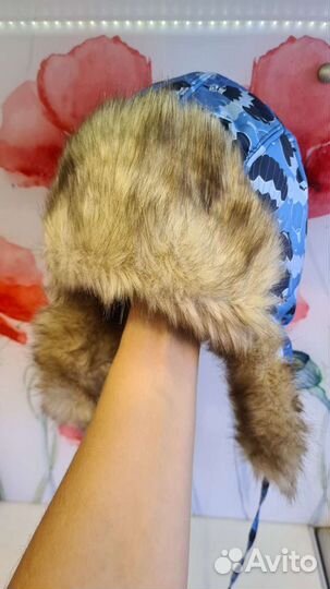 Шапка ушанка детская 54 зима