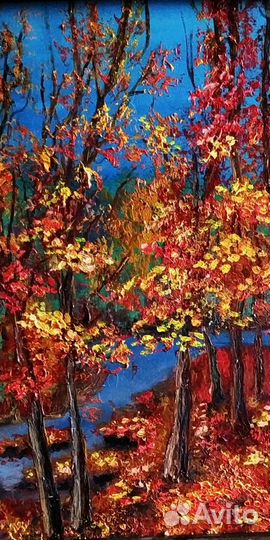 Картина маслом пейзаж