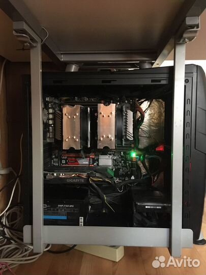 Системный блок. GEforce rtx, 64gb ram, xeon R 2,6G