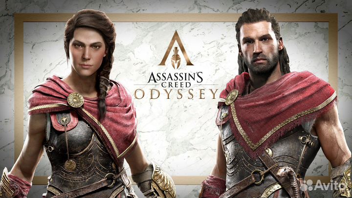 Assassins Creed Odyssey \ Одиссей диск для PS4