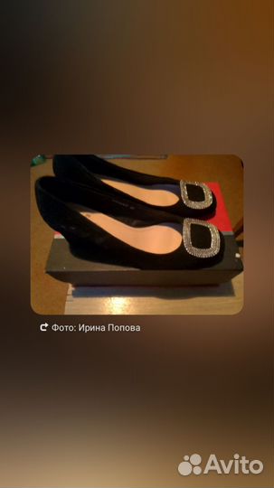 Туфли женские 38 размер черные новые