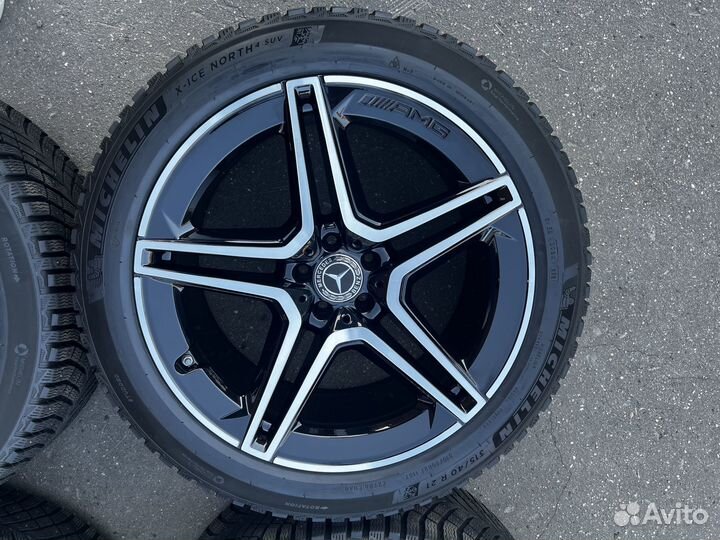 Колеса оригинал mercedes GLS x167 R21 michelin