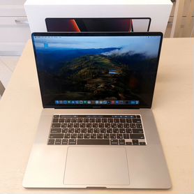 Macbook pro 16 2020 i9/64gb/video 8 gb отл. состоя