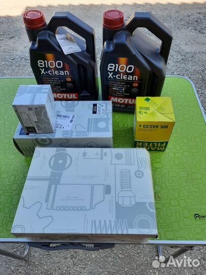 Комплект фильтров для то