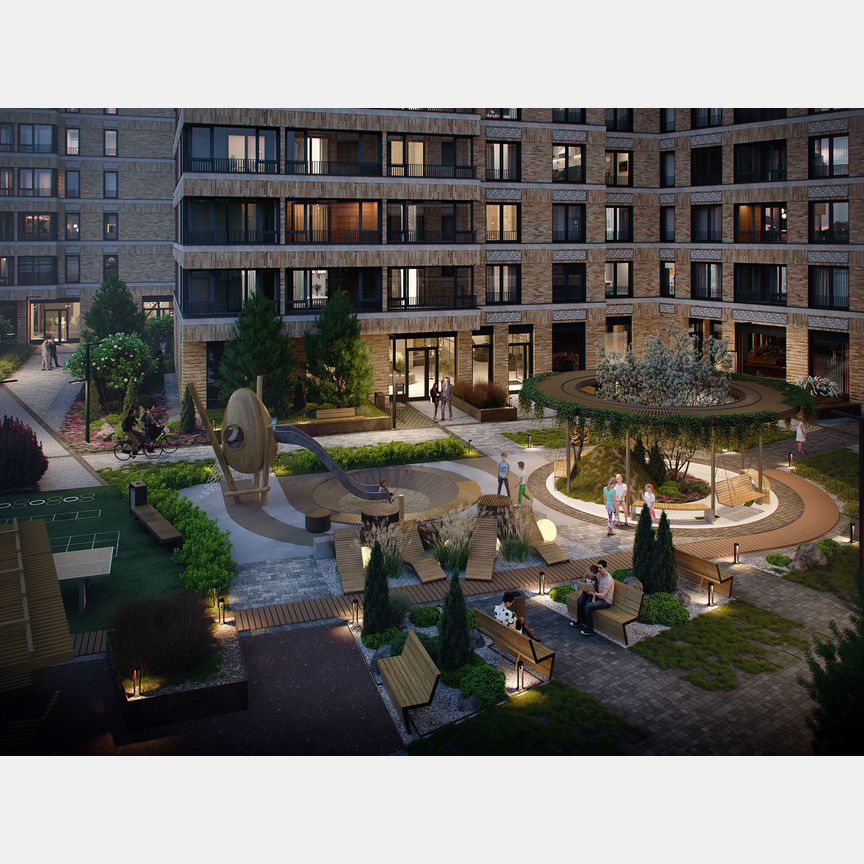 2-к. квартира, 74,7 м², 4/10 эт.