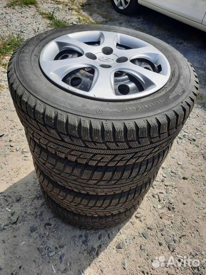 Колеса R15 4x100 зимние solaris