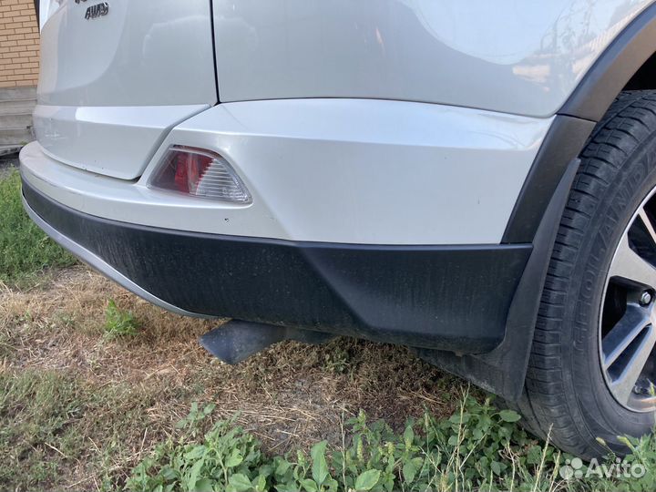 Задний бампер toyota rav4 2015-2019 в сборе
