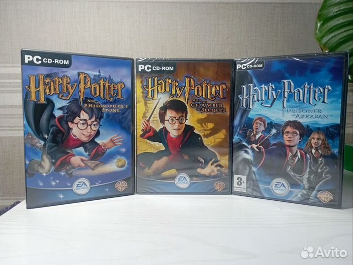 Harry Potter Trilogy DVD-Box Лицензия пк