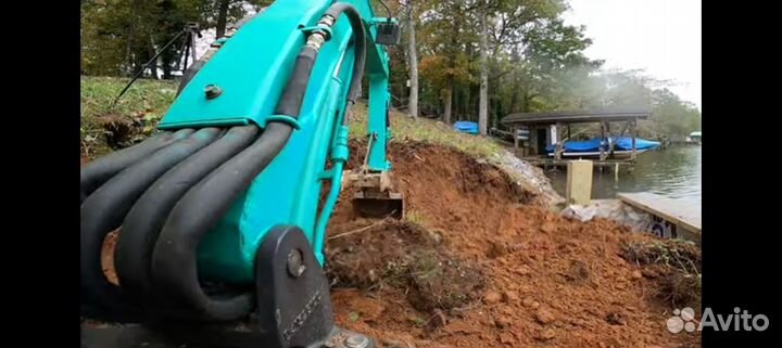 Услуги миниэксковатора