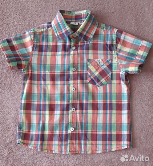 Рубашка для мальчика р. 104