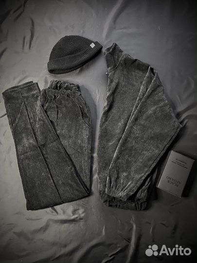 Спортивный костюм двойка черный