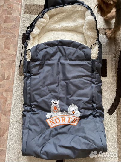 Конверт зимний на овчине