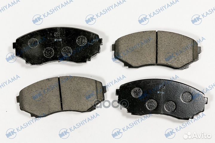 D3110-01 397 22 колодки дисковые п Mazda MPV