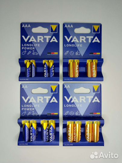 Батарейки varta и другие