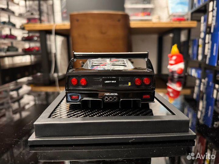 18040B VIP Ferrari F40 black 1:18