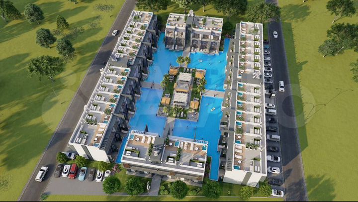 Квартира-студия, 89 м² (Кипр)
