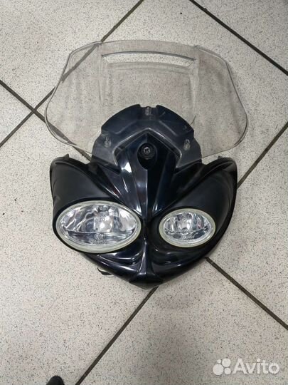 Фара с корпусом и стеклом Puig