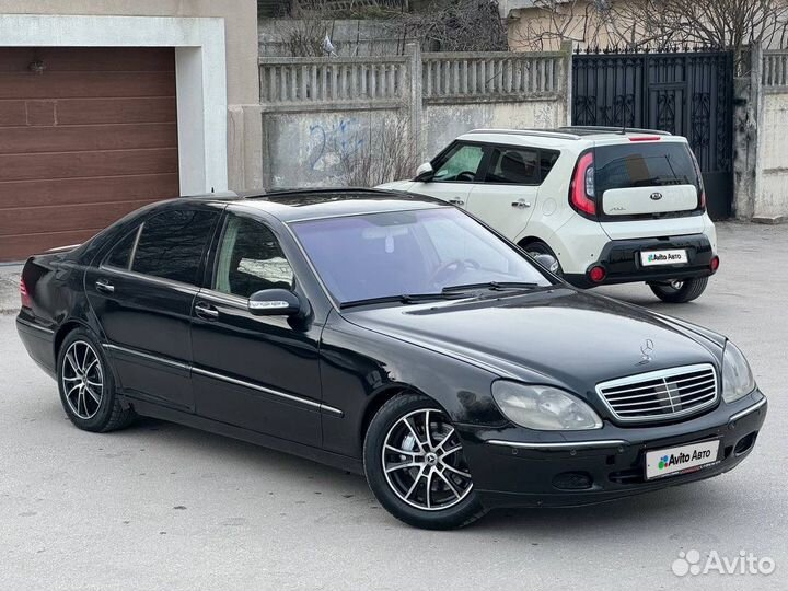Mercedes-Benz S-класс 5.0 AT, 2001, 337 000 км