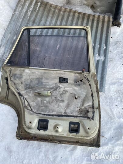 Дверь задняя левая на daewoo nexia