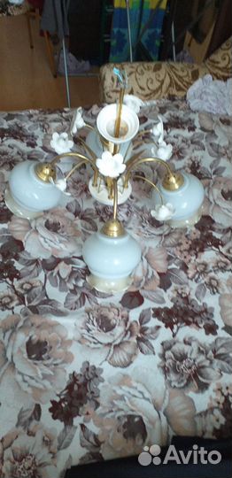 Люстра 4 рожковая