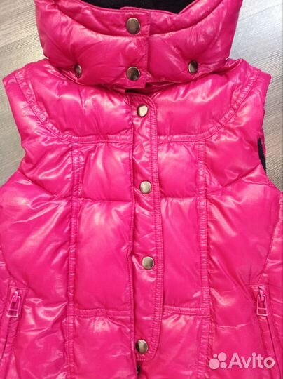 Жилетка и ветровка на девочку 7-8 лет