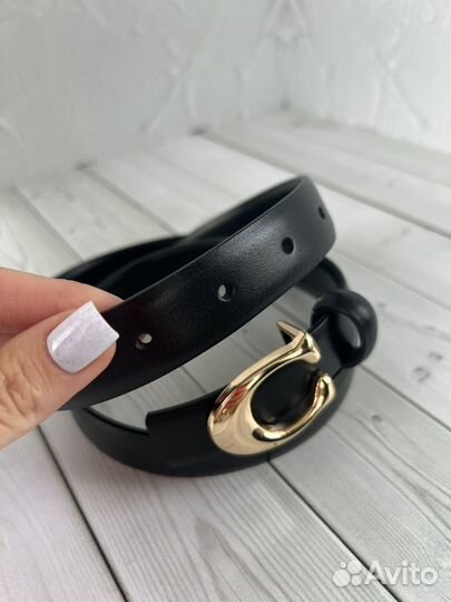 Coach ремень женский