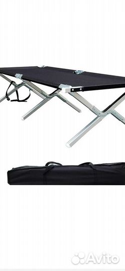 Новая В упаковке кемпинговая кровать до 120 кг