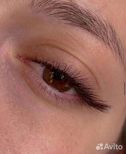 Наращивание ресниц, брови