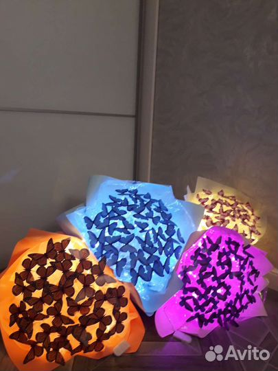 Букеты из бабочек в наличии