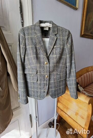 Твидовый пиджак J.Crew 42 новый
