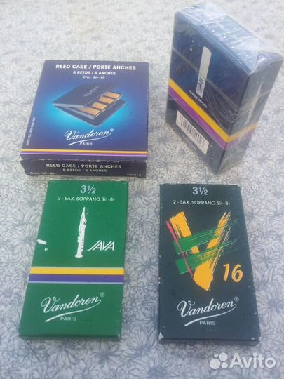 Трости vandoren для сопрано саксофона