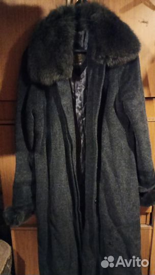 Дубленка женская зимняя длинная