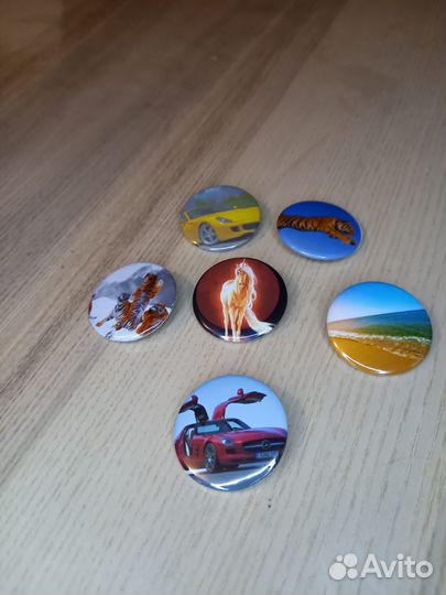 Значки круглые 37 мм