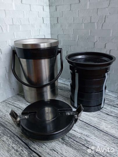 Термос для еды с контейнерами