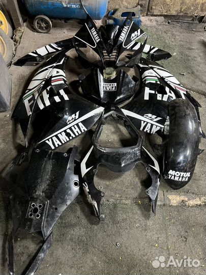 Комплект пластика yamaha r6 06-07