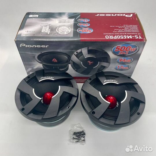 Динамики Pioneer ts m 650 pro 17 см,500W