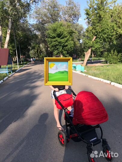 Коляска 2 в 1 в отличном состоянии