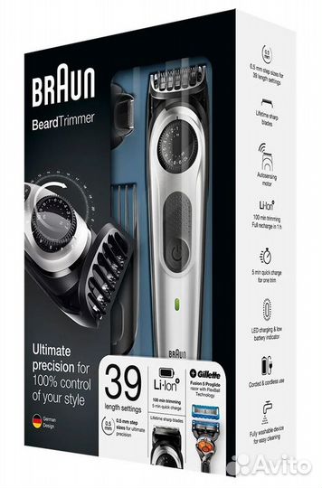 Бритва Gillette+Машинка для стрижки Braun BT 5065